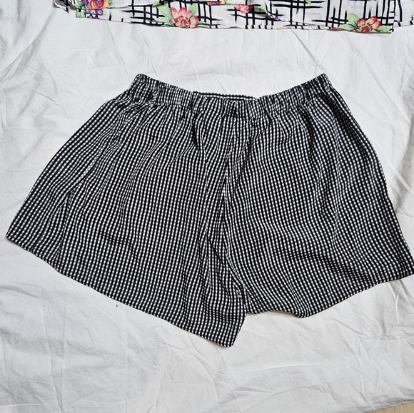 Vintage Victoria’s Secret Gold Label Floral Gingham Pajama Set size Small - Picture 4 of 7